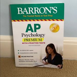 AP psychology Barron’s guide (no writing inside!!)